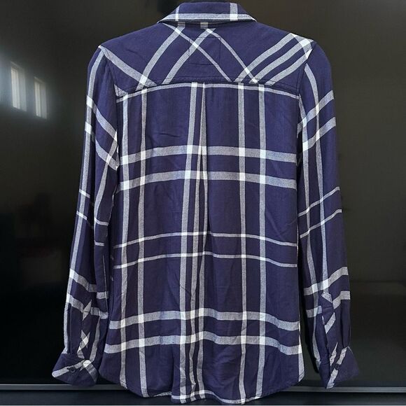 Rails Hunter Button Down Shirt in Midnight White Pine - Picture 3 of 8